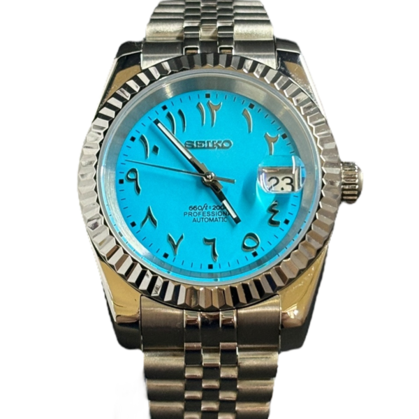 Seiko DateJust Blue Arabic 39mm